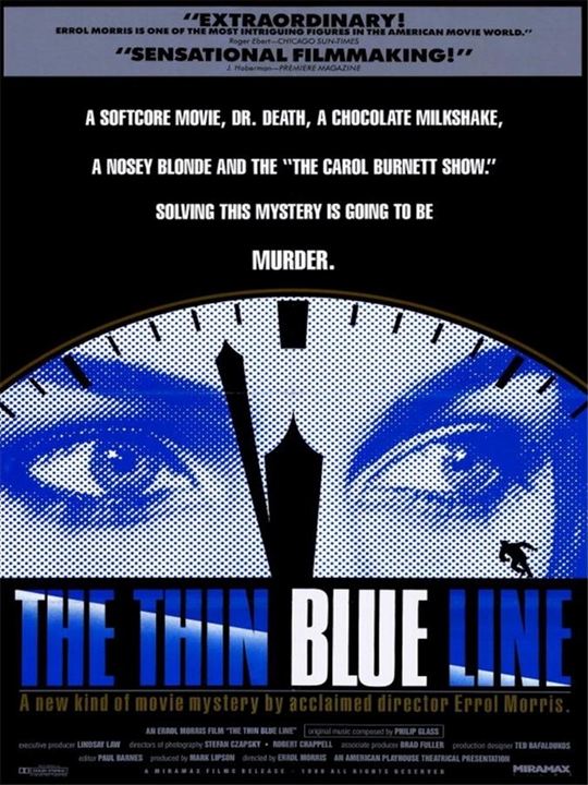 The Thin Blue Line : Affiche