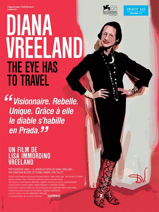 Diana Vreeland: The Eye Has To Travel : Affiche