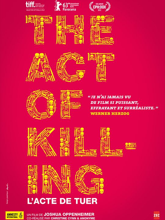 The Act of Killing - L'acte de tuer : Affiche