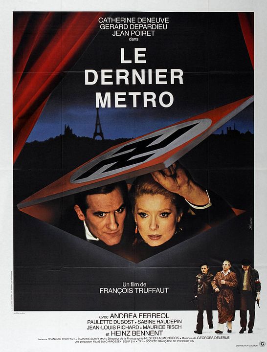 Le Dernier métro : Affiche