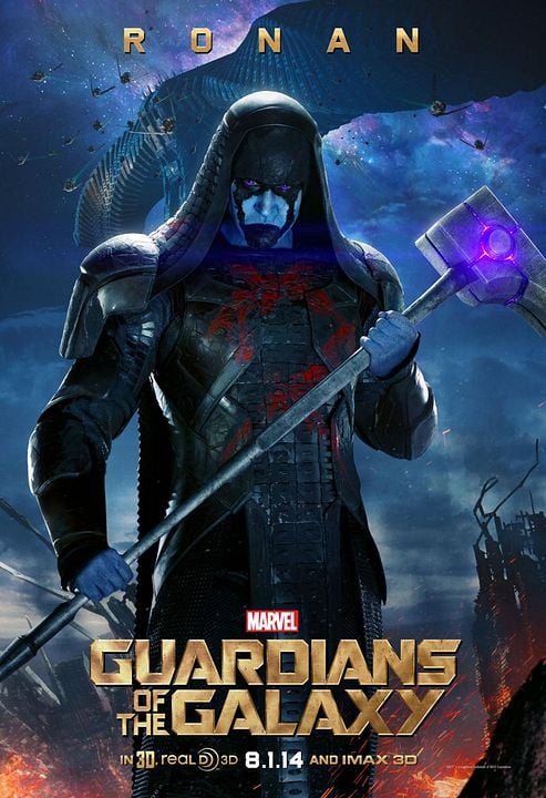 Les Gardiens De La Galaxie 1 Streaming Les Gardiens de la Galaxie: les nouvelles affiches des méchants Ronan