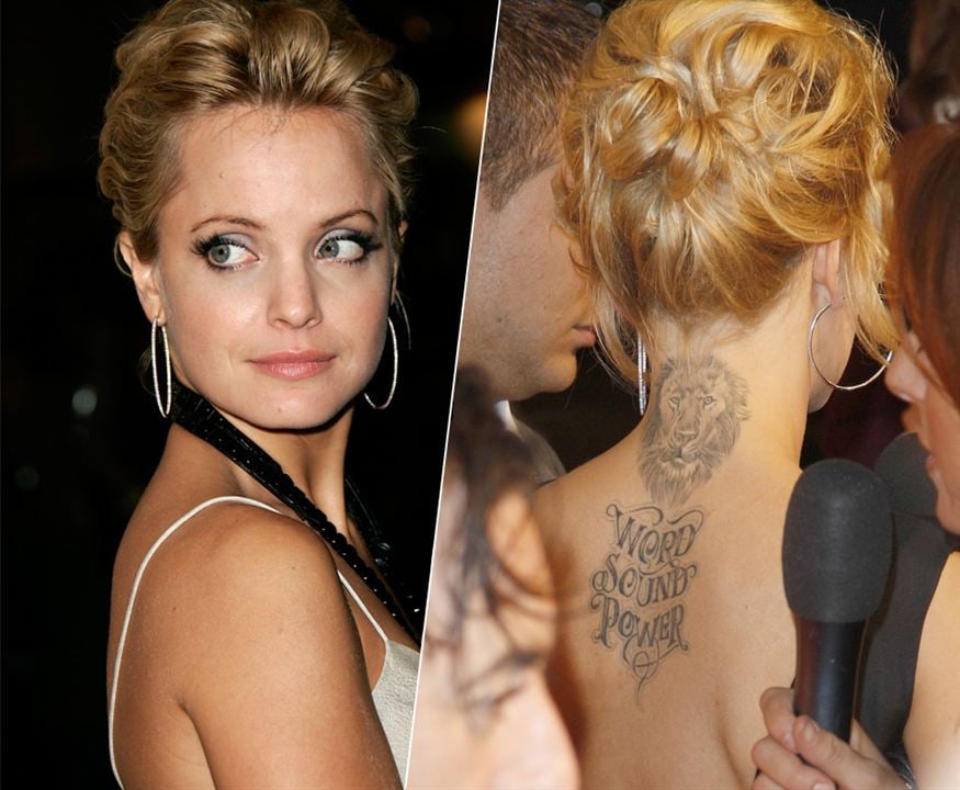 25 stars et leurs tatouages !: Mena Suvari - AlloCiné