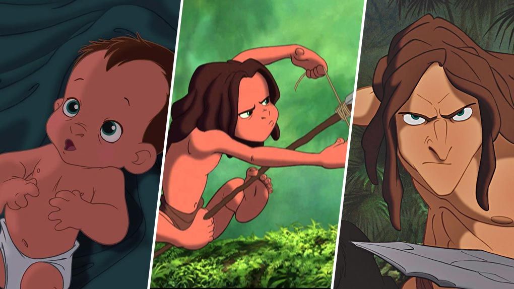 Hero De Disney Qui Veut Pas Grandir De Simba à Vaiana : 30 bébés animés qu'on a vu grandir: Tarzan - AlloCiné