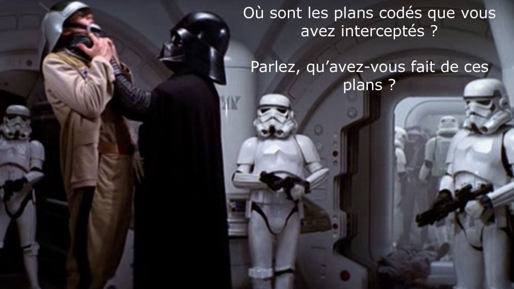 Je Suis Ton Pere Est Sa Replique Culte 10 répliques cultes de Dark Vador: "Où sont les plans codés que vous