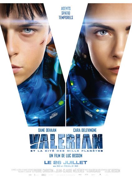 "Valérian et la Cité des mille planètes" avec Dane DeHaan et Cara Delevingne