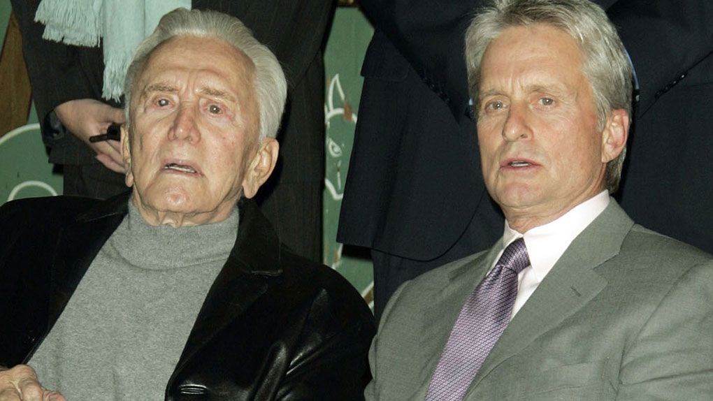 Film Avec Kirk Douglas Et Michael Douglas Kurt et Wyatt Russell, Kirk & Michael Douglas... 20 pères et fils