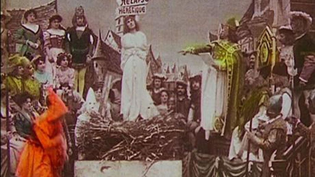 Bleuette Bernon dans "Jeanne d'Arc" de Georges Méliès (1900)