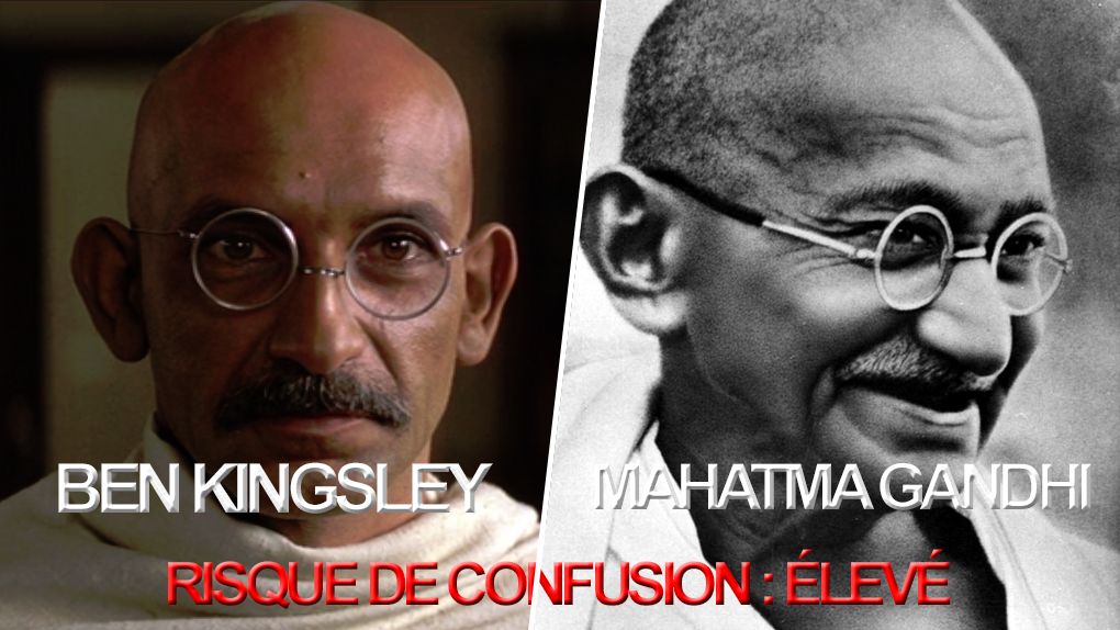 Ben Kingsley alias Mahatma Gandhi (1982)