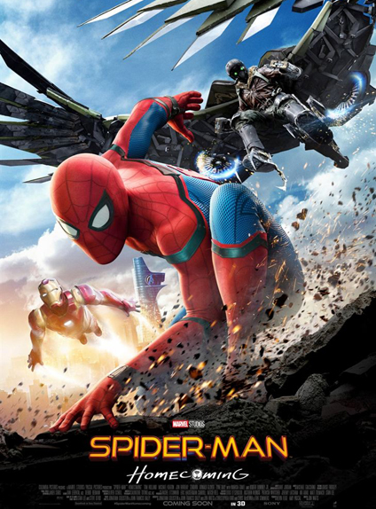 8ème : Spider-Man: Homecoming - 3.4/5