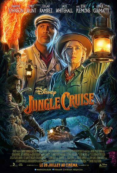 Jungle Cruise avec Dwayne Johnson, Emily Blunt, Jack Whitehall...