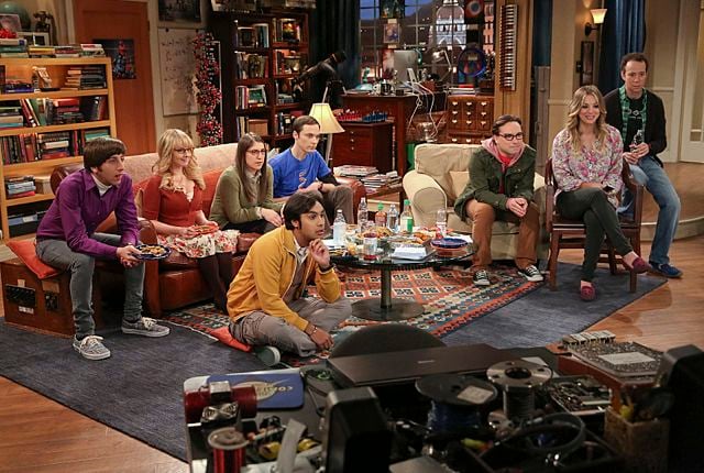 The Big Bang Theory : Photo Kevin Sussman, Mayim Bialik, Kaley Cuoco, Jim Parsons, Kunal Nayyar, Melissa Rauch, Simon Helberg, Johnny Galecki
