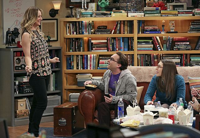 The Big Bang Theory : Photo Kaley Cuoco, Johnny Galecki, Mayim Bialik
