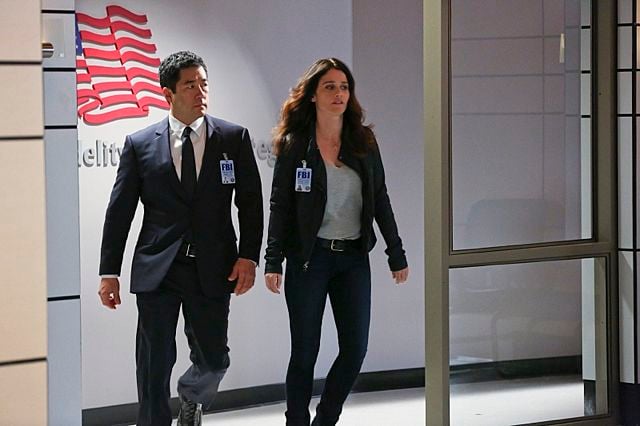 Mentalist : Photo Tim Kang, Robin Tunney