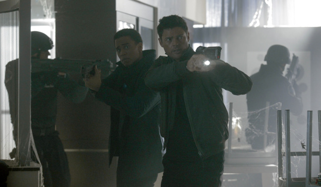 Almost Human : Photo promotionnelle Karl Urban, Michael Ealy