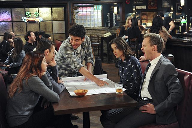 How I Met Your Mother : Photo Josh Radnor, Neil Patrick Harris, Alyson Hannigan, Jason Segel, Cobie Smulders