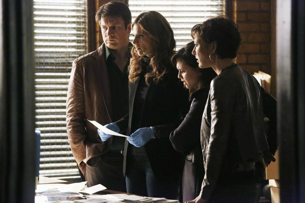 Castle : Photo Stana Katic, Alexandra Chando, Nathan Fillion, Lola Glaudini