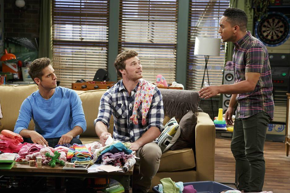 Baby Daddy : Photo Jean-Luc Bilodeau, Derek Theler, Tahj Mowry