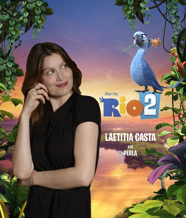 Rio 2 : Photo Laetitia Casta
