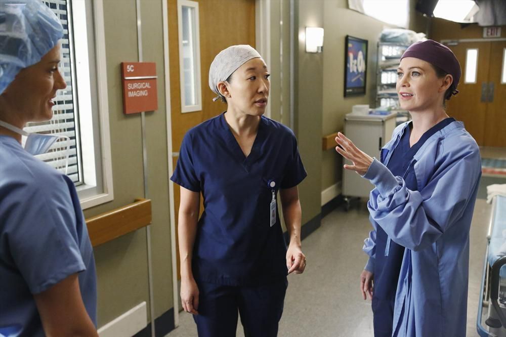 Grey's Anatomy : Photo Ellen Pompeo, Sandra Oh