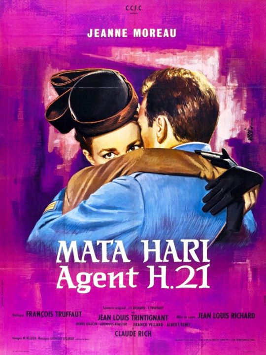 Mata-Hari, Agent H21 : Affiche