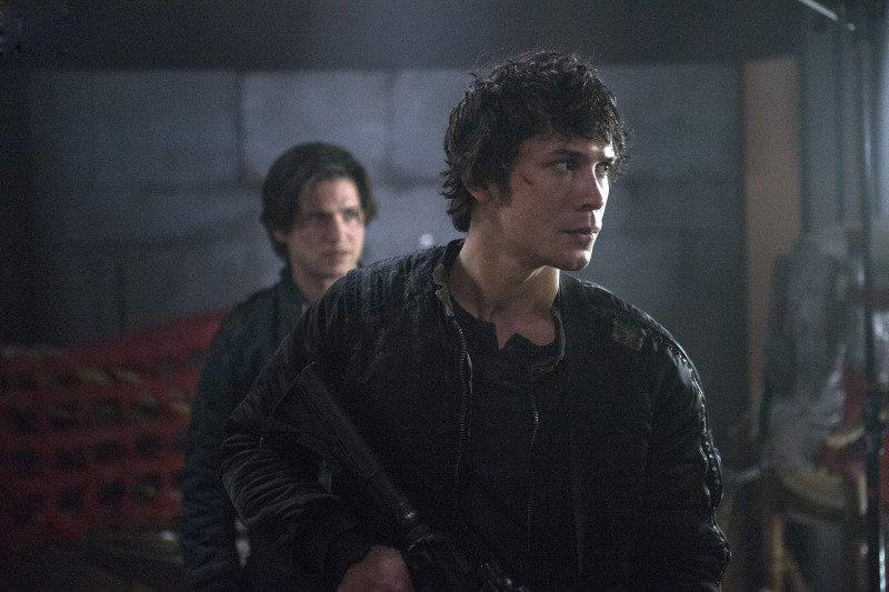 Les 100 : Photo Thomas McDonell, Bob Morley