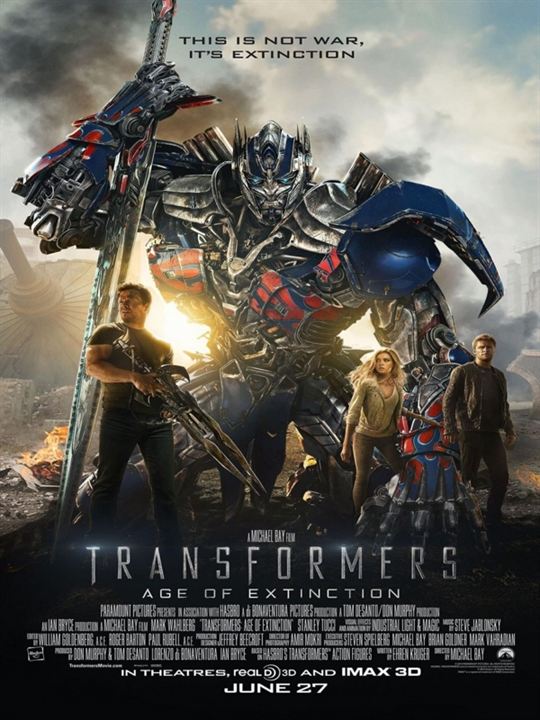 Transformers : l'âge de l'extinction : Affiche