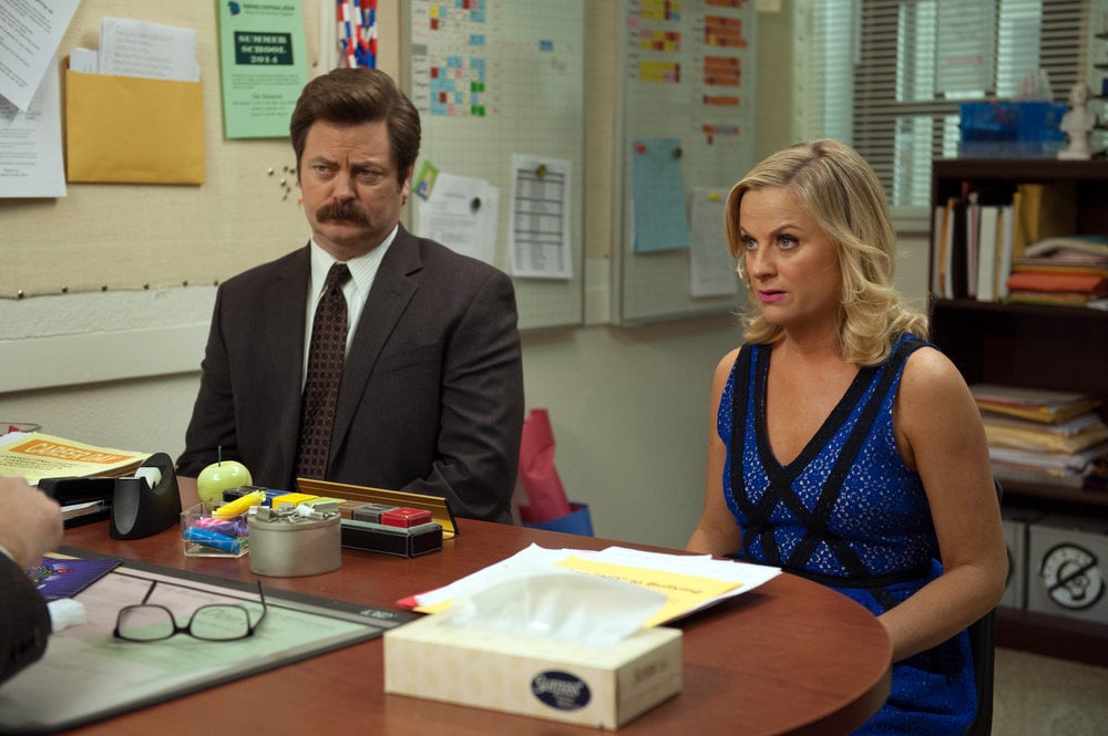Parks and Recreation : Photo Nick Offerman, Amy Poehler