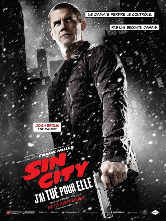 Sin City : j'ai tué pour elle : Affiche