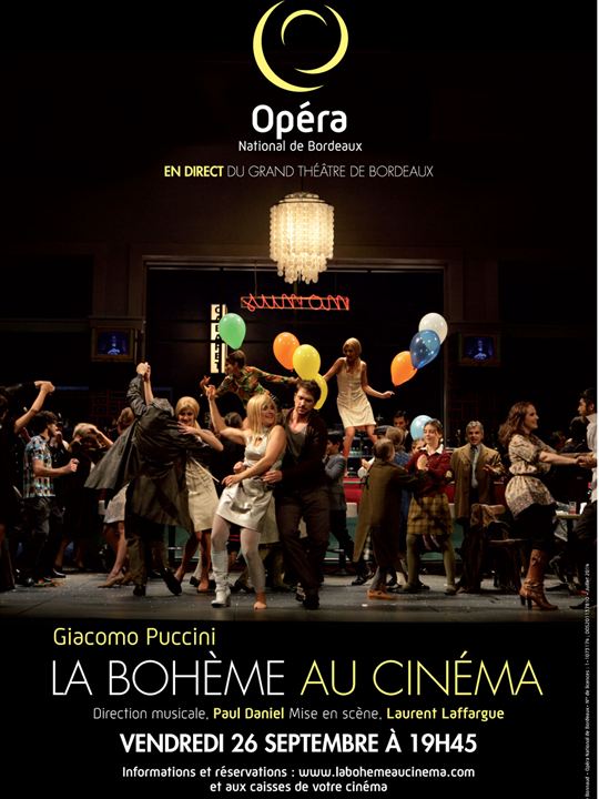 La Bohème (Côté Diffusion) : Affiche