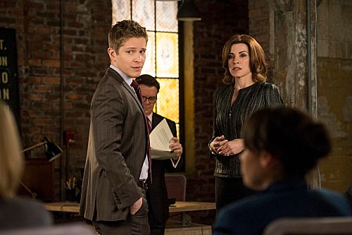 The Good Wife : Photo Julianna Margulies, Matt Czuchry