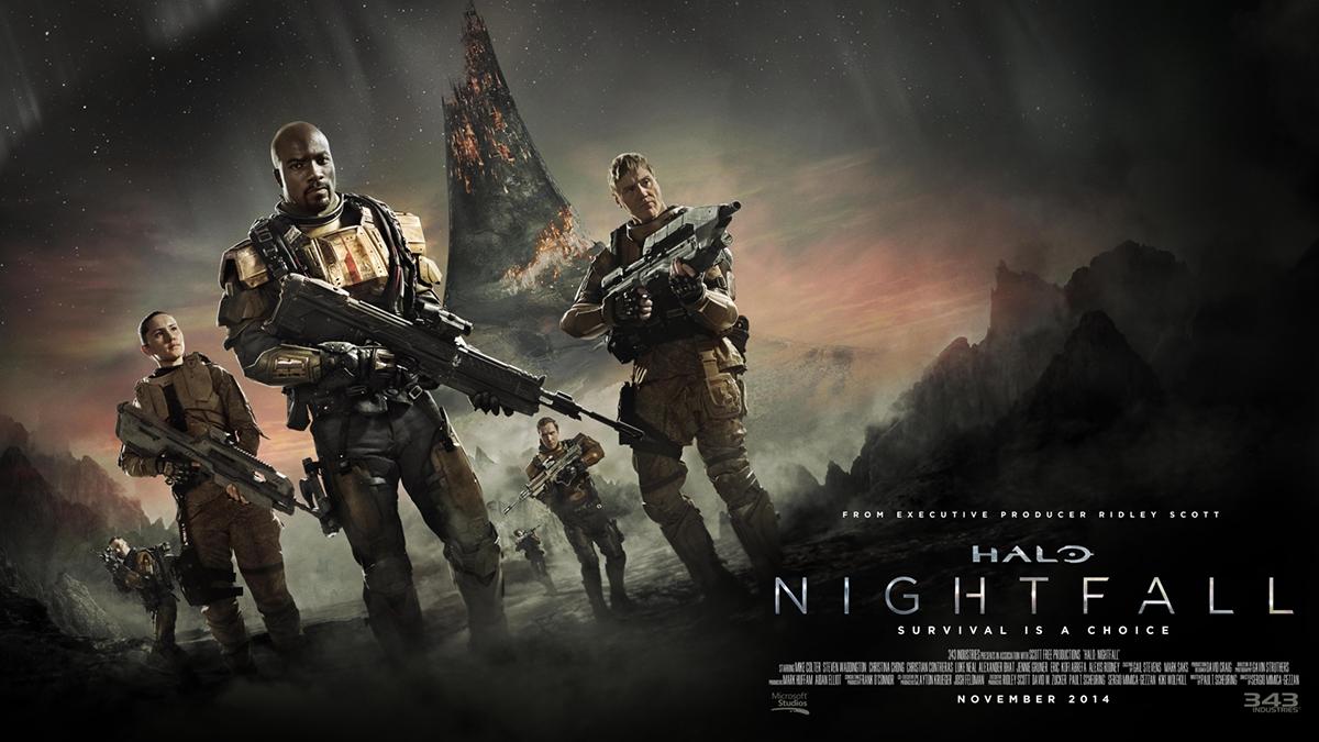 Halo : Nightfall : Affiche