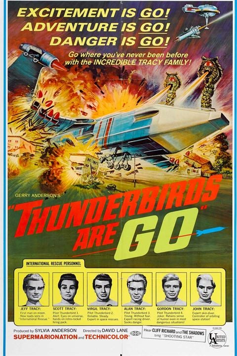 Thunderbirds et l'odyssée du cosmos : Affiche