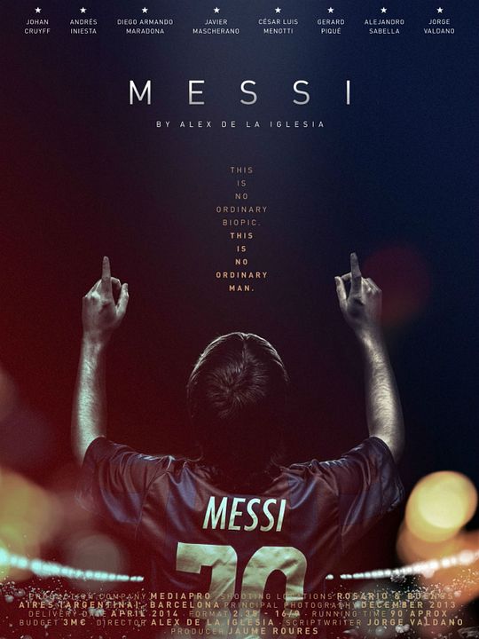 Messi : Affiche