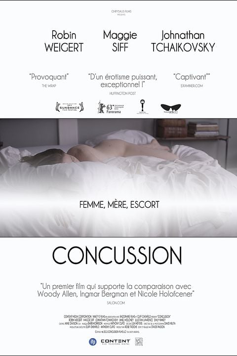 Concussion : Affiche