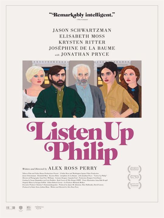Listen Up Philip : Affiche