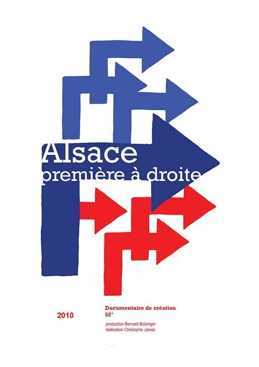 Alsace, première à droite : Affiche