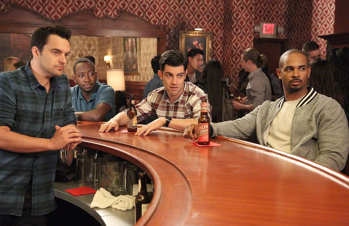New Girl : Photo Jake Johnson, Max Greenfield, Damon Wayans Jr., Lamorne Morris