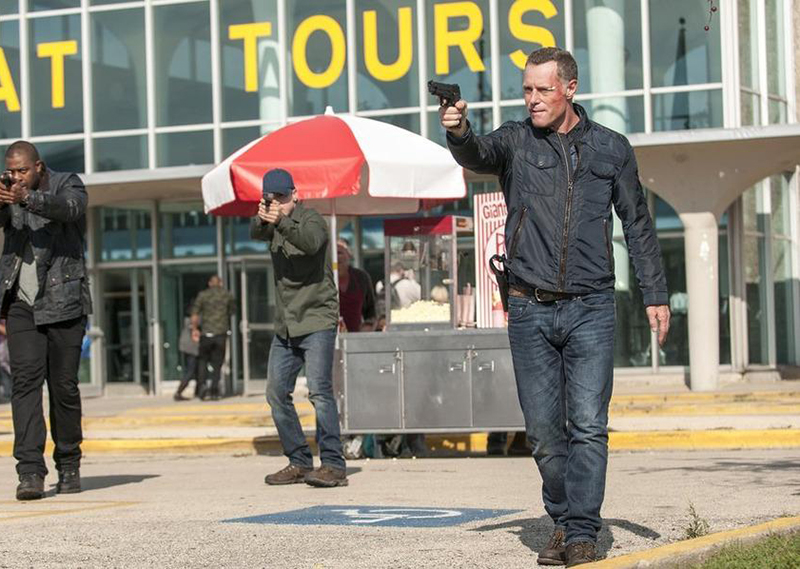 Chicago Police Department : Photo Jason Beghe, LaRoyce Hawkins, Jon Seda