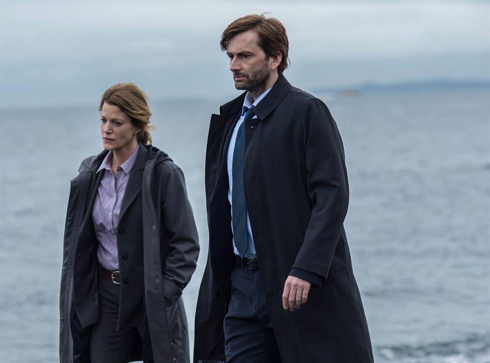 Gracepoint : Photo David Tennant, Anna Gunn