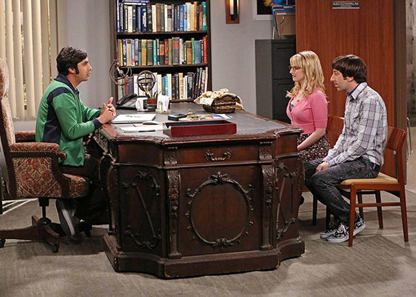 The Big Bang Theory : Photo Melissa Rauch, Simon Helberg, Kunal Nayyar