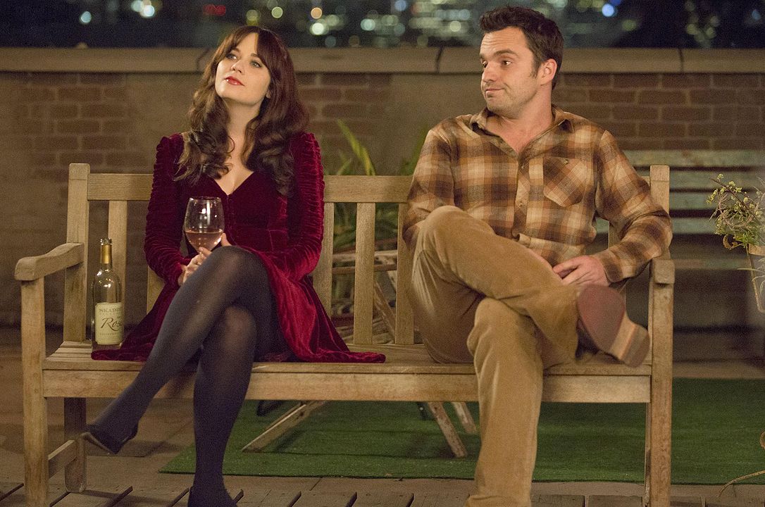 New Girl : Photo Zooey Deschanel, Jake Johnson