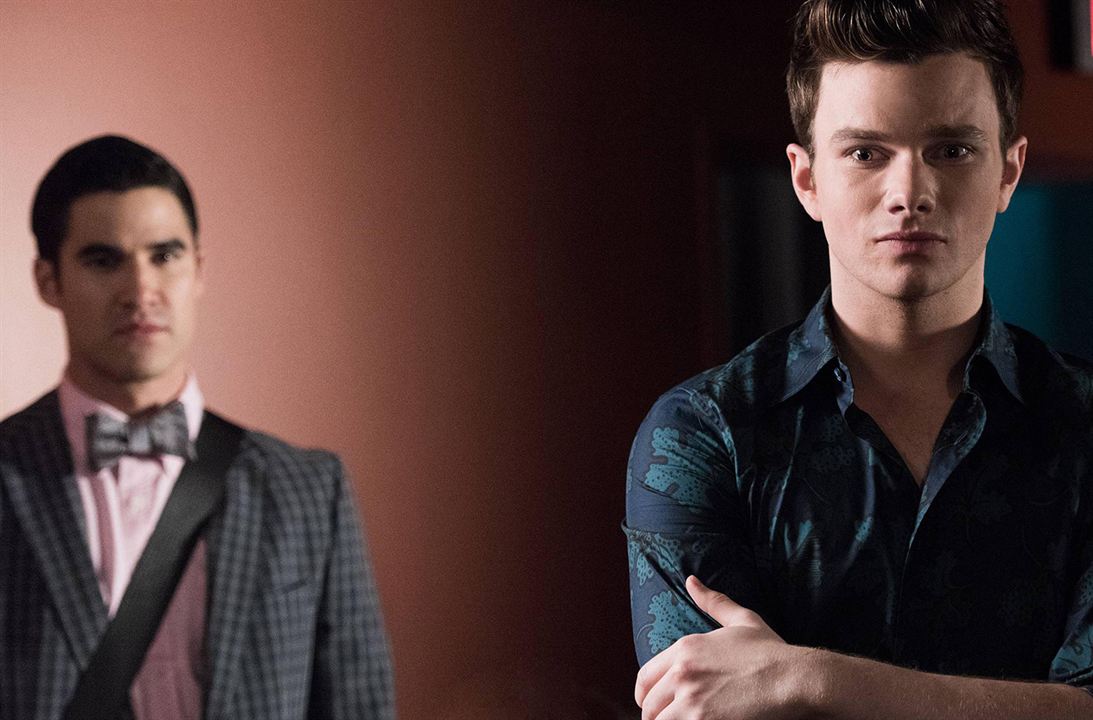 Glee : Photo Darren Criss, Chris Colfer