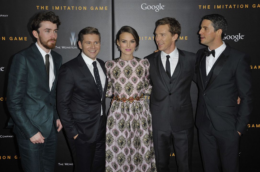 Imitation Game : Photo promotionnelle Benedict Cumberbatch, Keira Knightley, Matthew Goode, Allen Leech