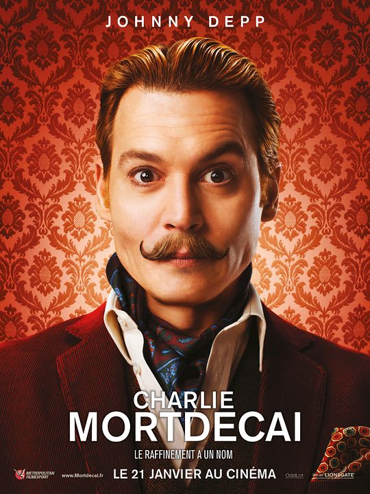 Charlie Mortdecai : Affiche