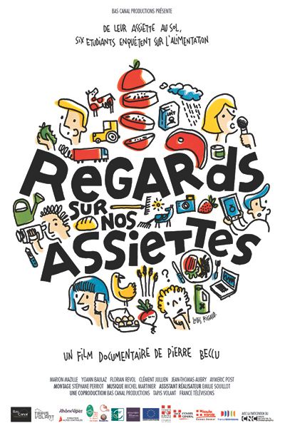 Regards sur nos assiettes : Affiche