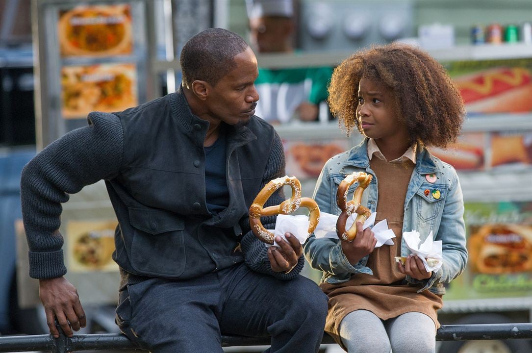 Annie : Photo Jamie Foxx, Quvenzhané Wallis