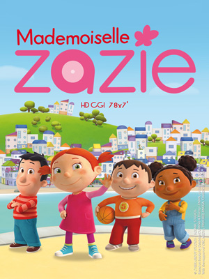 Mademoiselle Zazie : Affiche