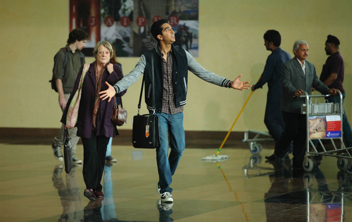 Indian Palace - Suite royale : Photo Maggie Smith, Dev Patel