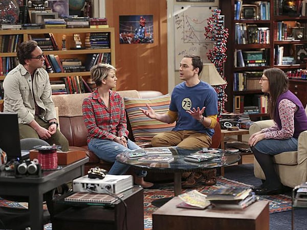 The Big Bang Theory : Photo Jim Parsons, Mayim Bialik, Kaley Cuoco, Laura Spencer, Johnny Galecki