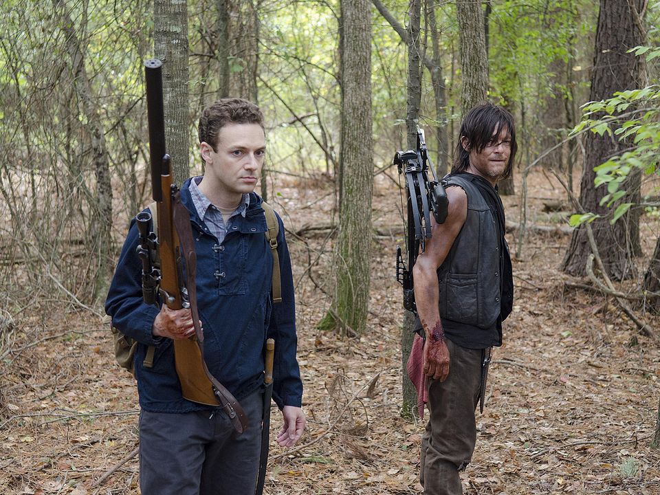 The Walking Dead : Photo Norman Reedus, Ross Marquand